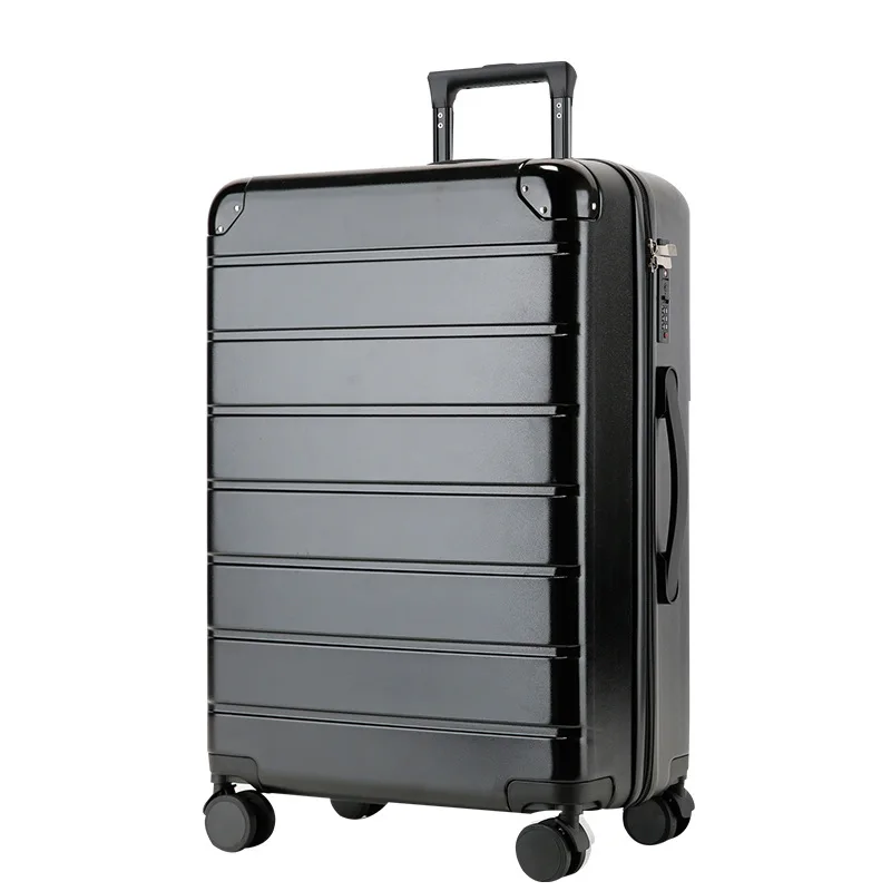 

Luggage Trolley Silent Universal Wheel Student Password Box Business Boarding Travel Leather Case 중형케리어 24인치 캐리어 여행용 чемодан 케리어