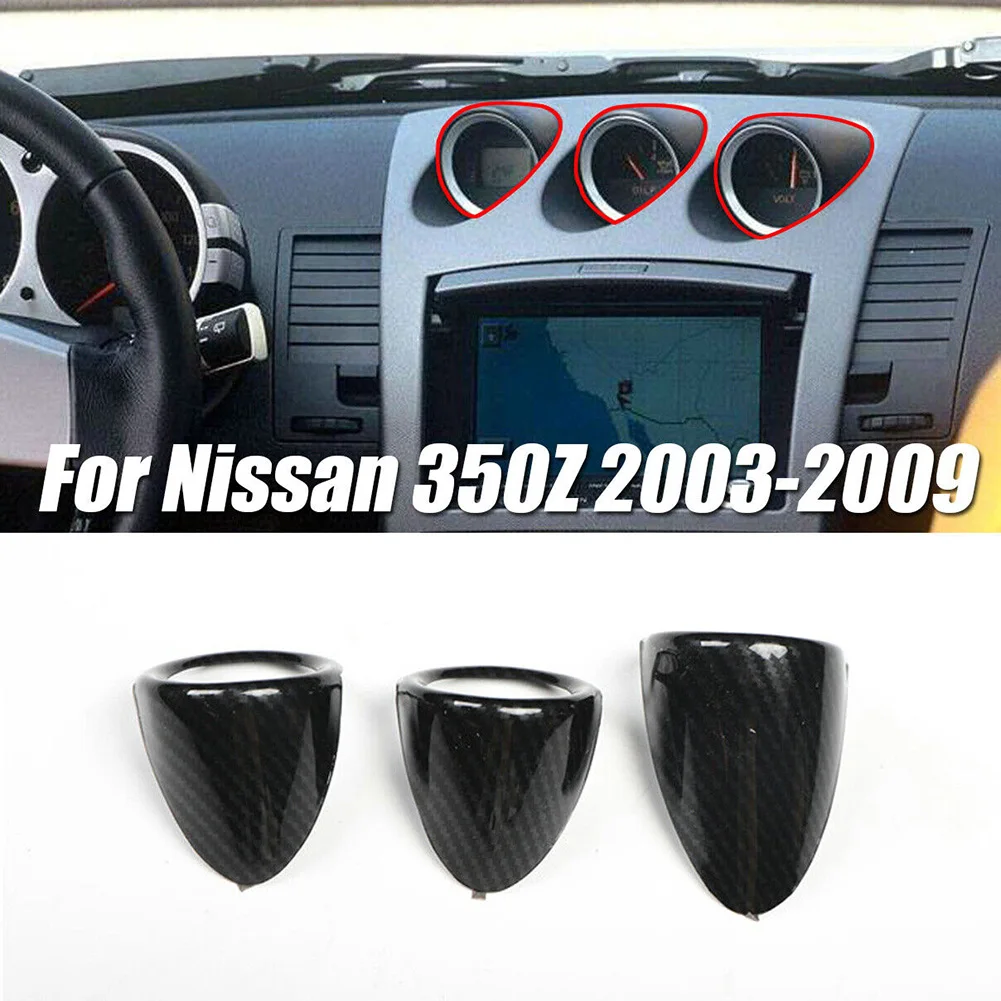 3pcs Carbon Fiber Pattern Interior Gauge Pad Cover Trim ABS For Nissan 350Z 2003-2009 Surface Treatment Protection Technology
3pcs Carbon Fiber Pattern Interior Gauge Pad Cover Trim ABS For Nissan 350Z 2003-2009 Surface Treatment Protection Technology
