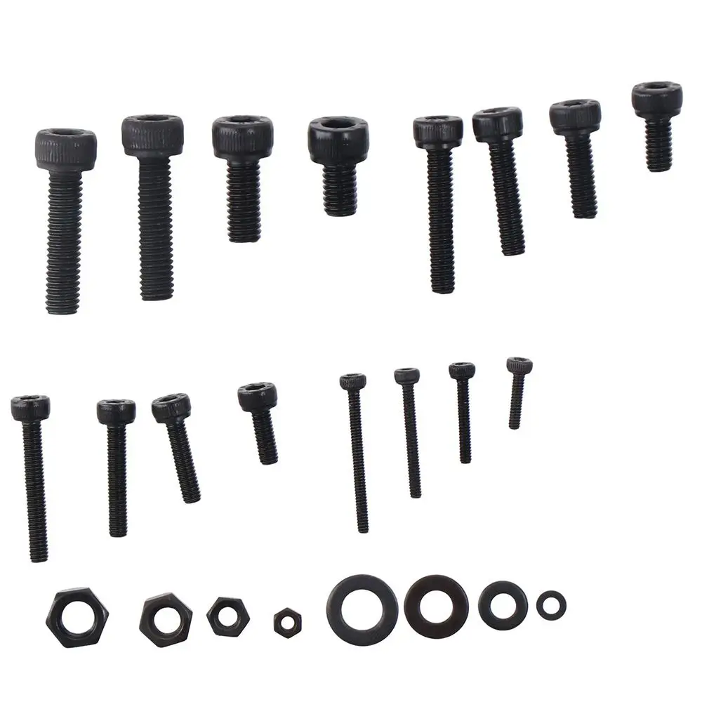 1220PCS M2 M3 M4 M5 Metric Screws Assortment Kit 12.9 Grade Carbon Steel Black Machine Screws Set 8/12/16/20mm
1220PCS M2 M3 M4 M5 Metric Screws Assortment Kit 12.9 Grade Carbon Steel Black Machine Screws Set 8/12/16/20mm