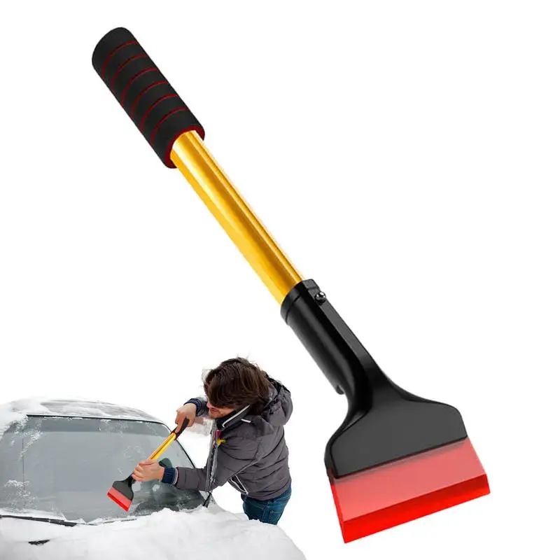 

Car Scrapers For Snow Tiny Vehicle Ice Shovel Winter Must Have Ice Scrapers For Truck SUV Rv Auto Convertible Car Travel Camper