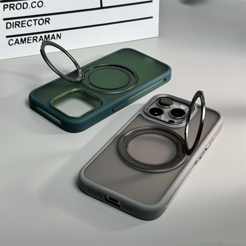 Вращающийся кольцевой чехол MagSafe для телефона с беспроводной зарядкой для iPhone 14, 15Pro, max, 15, 13 Pro, 12, модный металлический чехол-бампер для объектива
Вращающийся кольцевой чехол MagSafe для телефона с беспроводной зарядкой для iPhone 14, 15Pro, max, 15, 13 Pro, 12, модный металлический чехол-бампер для объектива
