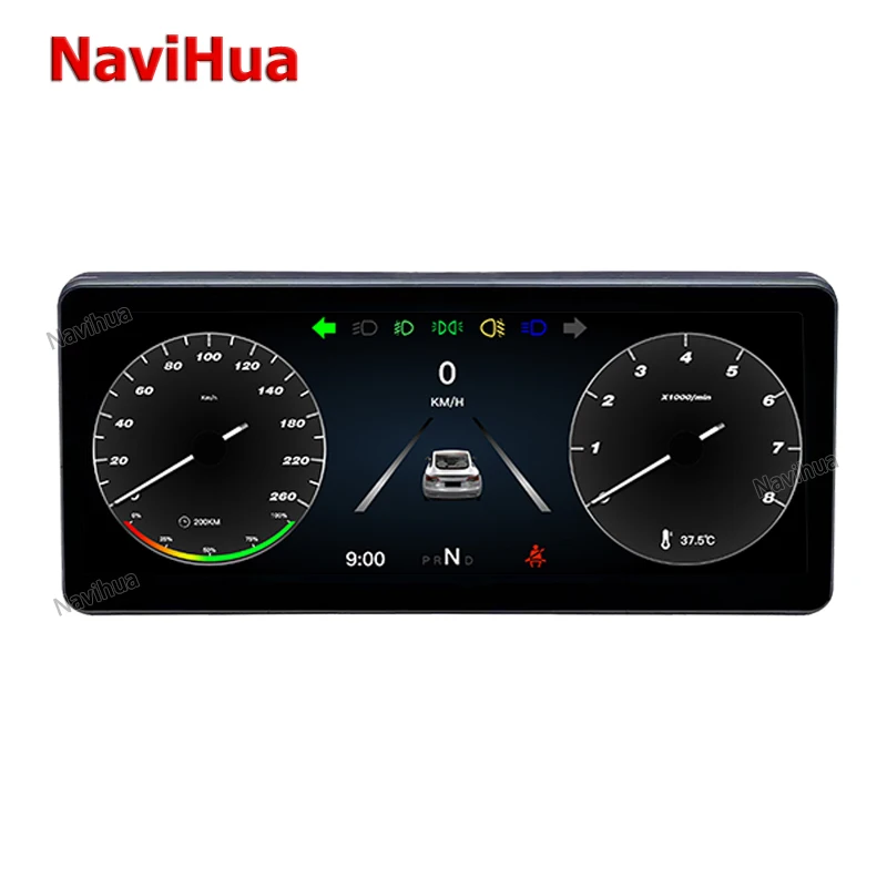 Новый продукт Navihua, цифровой кластер, Android, автомобильная ЖК-панель для Tesla Model 3, многофункциональная приборная панель с ЖК-дисплеем
Новый продукт Navihua, цифровой кластер, Android, автомобильная ЖК-панель для Tesla Model 3, многофункциональная приборная панель с ЖК-дисплеем