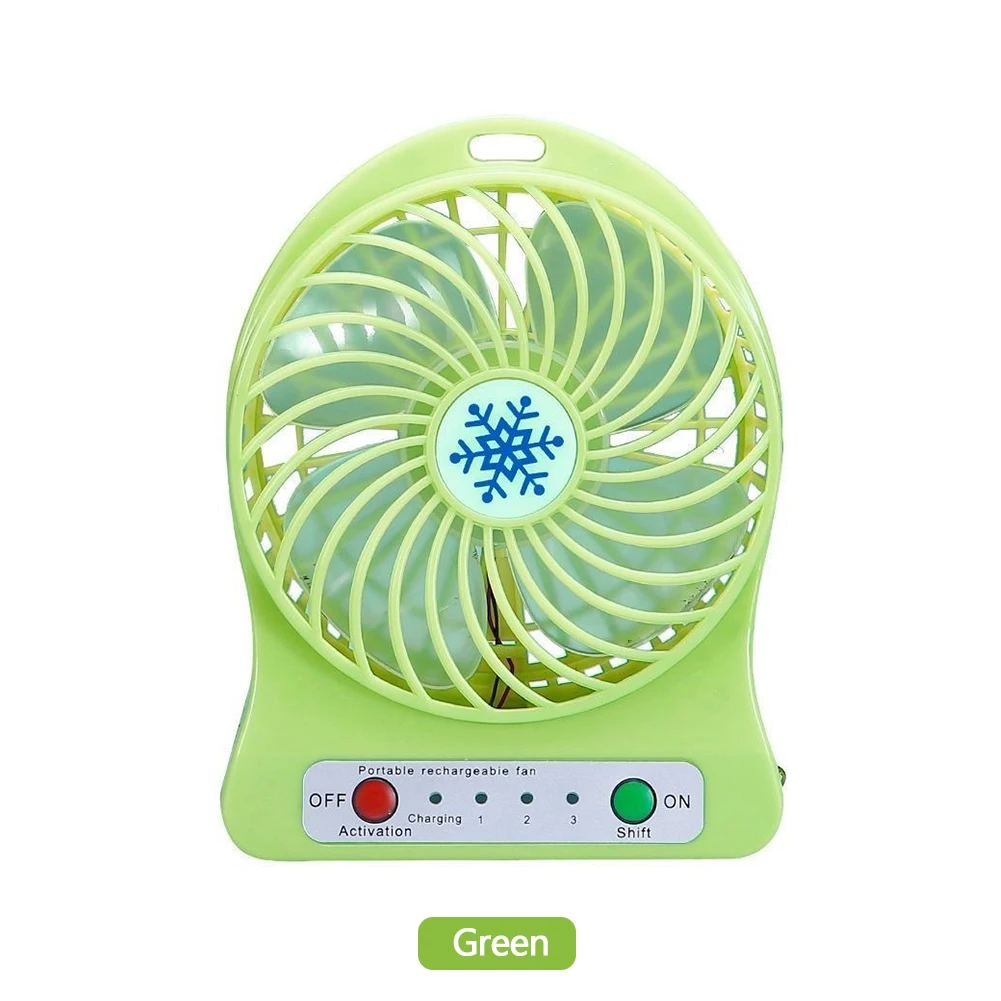 Generic Portable Mini LED Desk Fan Air Cooler Battery Operated Jumia