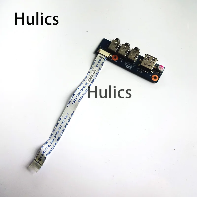 

Hulics Used FOR Clevo Sager W350ST USB Audio Port Board With Cable 6-71-W35S8-D01