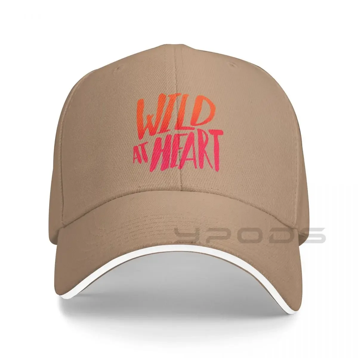 

2023 New Wild At Heart - Typography Flame Ombre Bucket Hat Baseball Cap Sunscreen Beach Bag Women's Winter Hat Men's