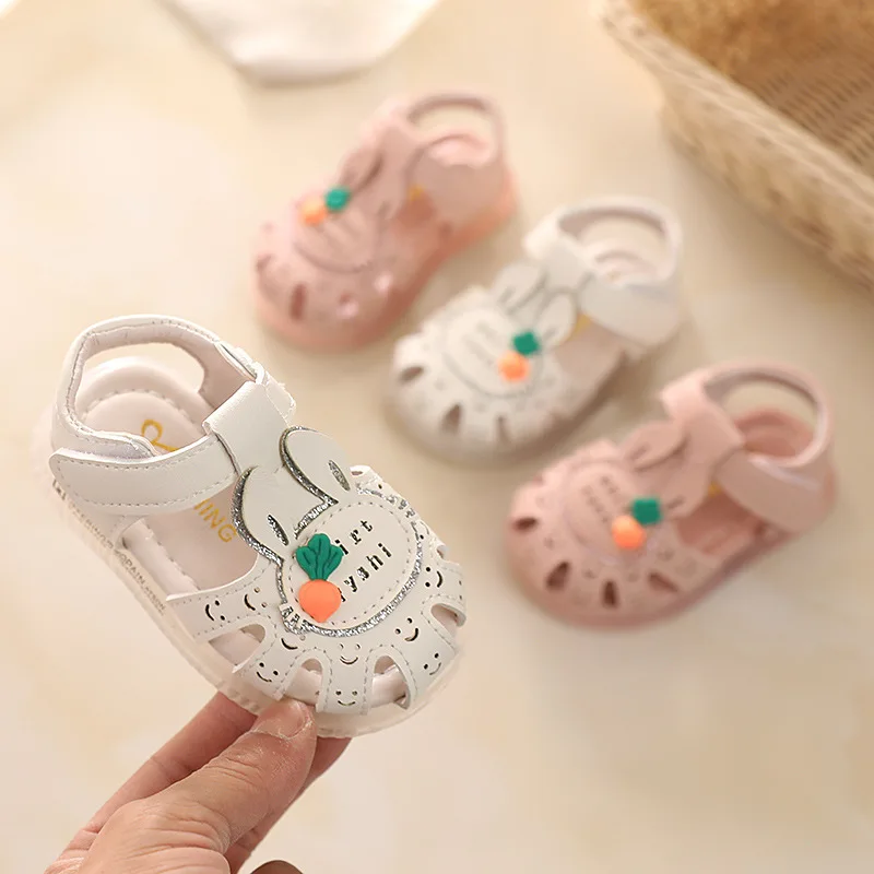 Baby Shoes Girls Sandals Summer New 0-2 Year Old Baby Soft Sole Walking Shoes Children's Non Slip Baotou Sandals Kids Shoes サンダル
Baby Shoes Girls Sandals Summer New 0-2 Year Old Baby Soft Sole Walking Shoes Children's Non Slip Baotou Sandals Kids Shoes サンダル