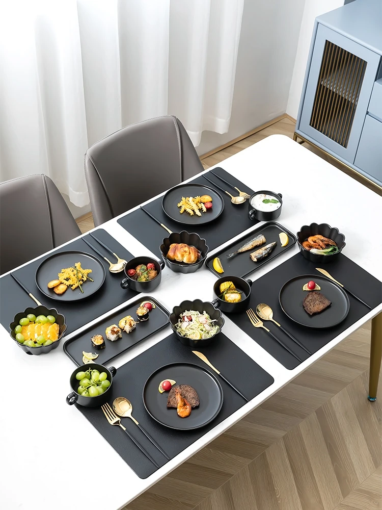 Western dinner plate net red full set of knife and fork tableware set creative senior sense household light luxury steak plate
Western dinner plate net red full set of knife and fork tableware set creative senior sense household light luxury steak plate
