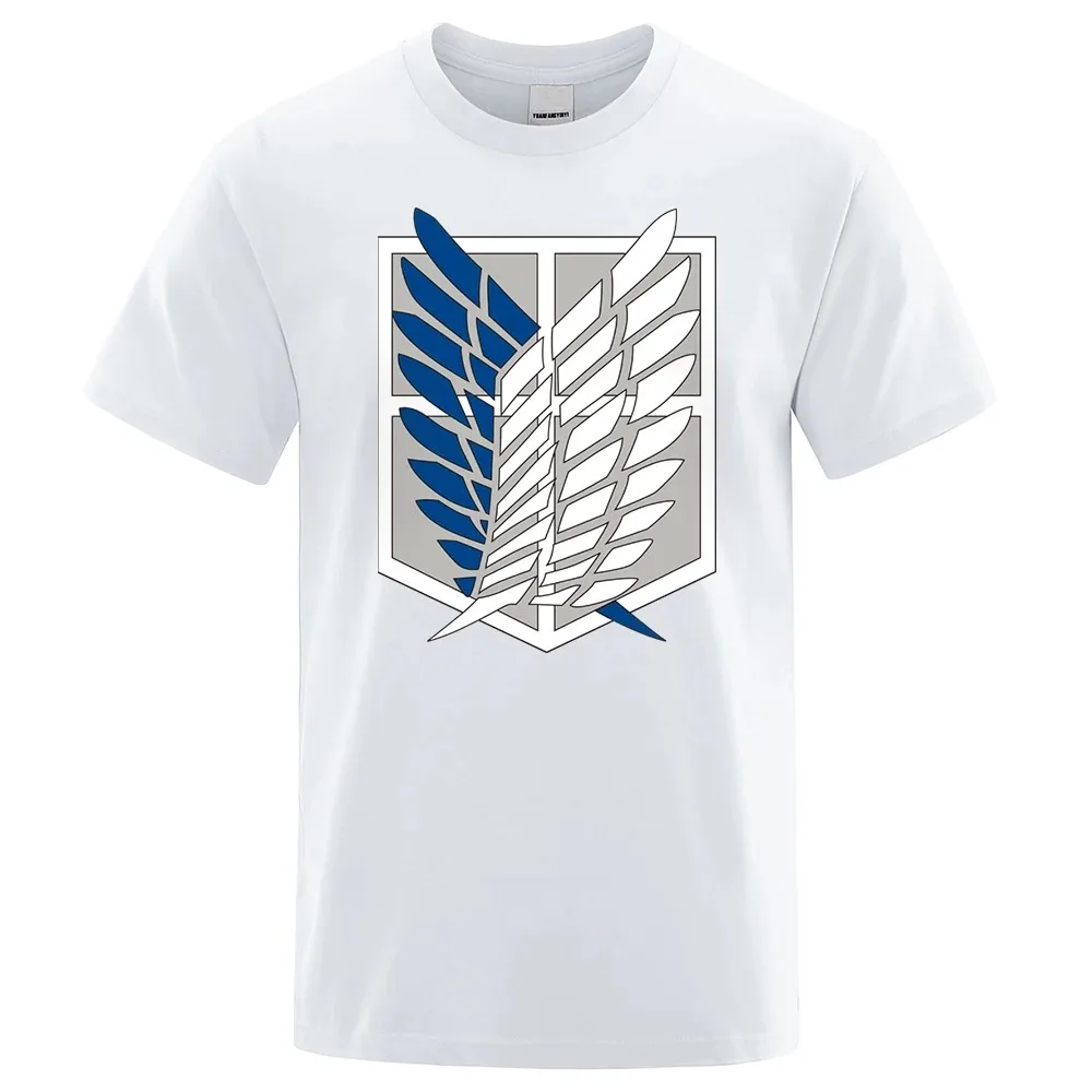 Attack On Titan T Shirt Wings Of Freedom Printed T-Shirt Men Loose Casual Short Sleeves Summer Cotton Tees O-Neck Breathable Top
Attack On Titan T Shirt Wings Of Freedom Printed T-Shirt Men Loose Casual Short Sleeves Summer Cotton Tees O-Neck Breathable Top