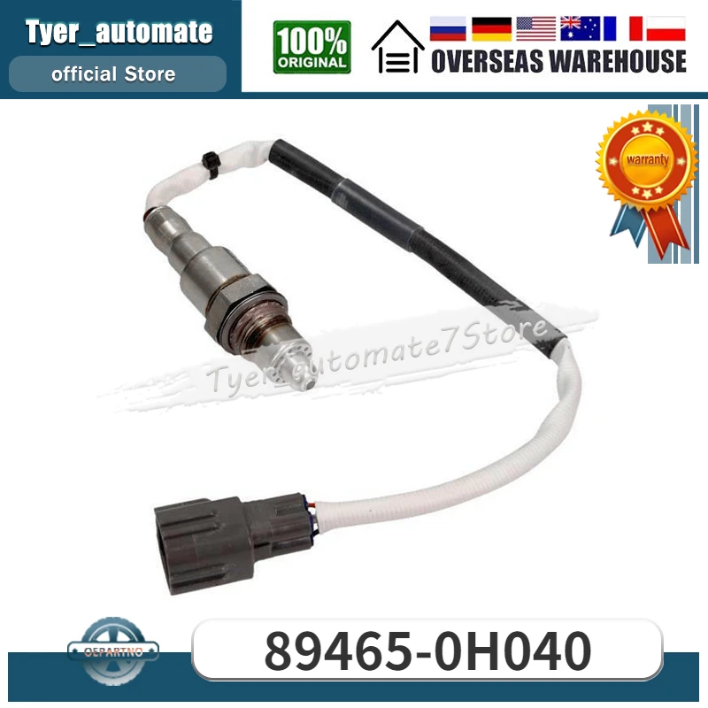 For CITROEN C1 MK2 PEUGEOT 108 1.0 VTi Toyota AYGO 1.0 B4 Oxygen Sensor O2 Sensor Lambda Sensor 89465-0H040 894650H040
For CITROEN C1 MK2 PEUGEOT 108 1.0 VTi Toyota AYGO 1.0 B4 Oxygen Sensor O2 Sensor Lambda Sensor 89465-0H040 894650H040