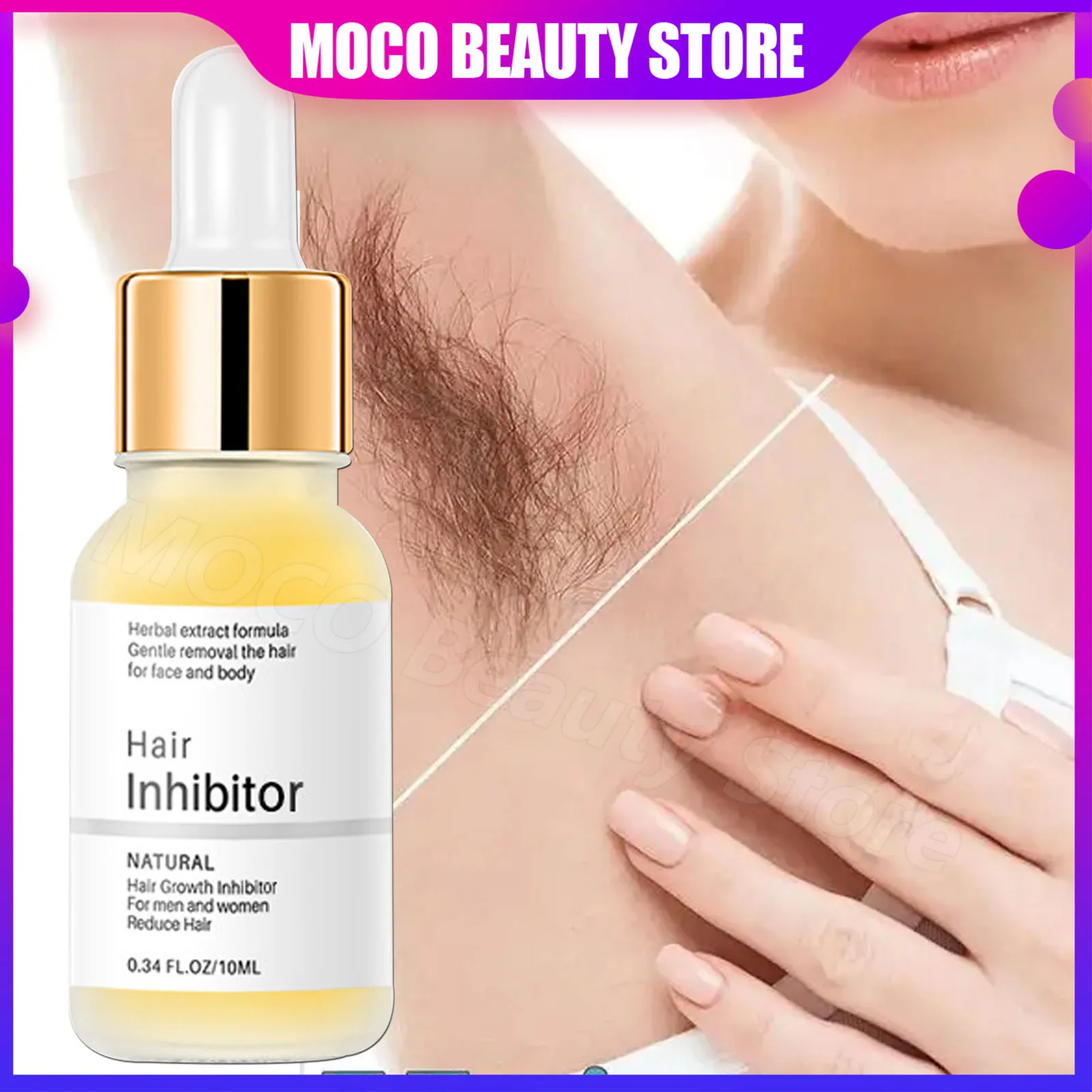 Permanent Hair Inhibition Woman Serum Painless Hair Powerful Fast Restrain Armpit Legs Arm Hair Growth Inhibitor Depilatory Care
Permanent Hair Inhibition Woman Serum Painless Hair Powerful Fast Restrain Armpit Legs Arm Hair Growth Inhibitor Depilatory Care