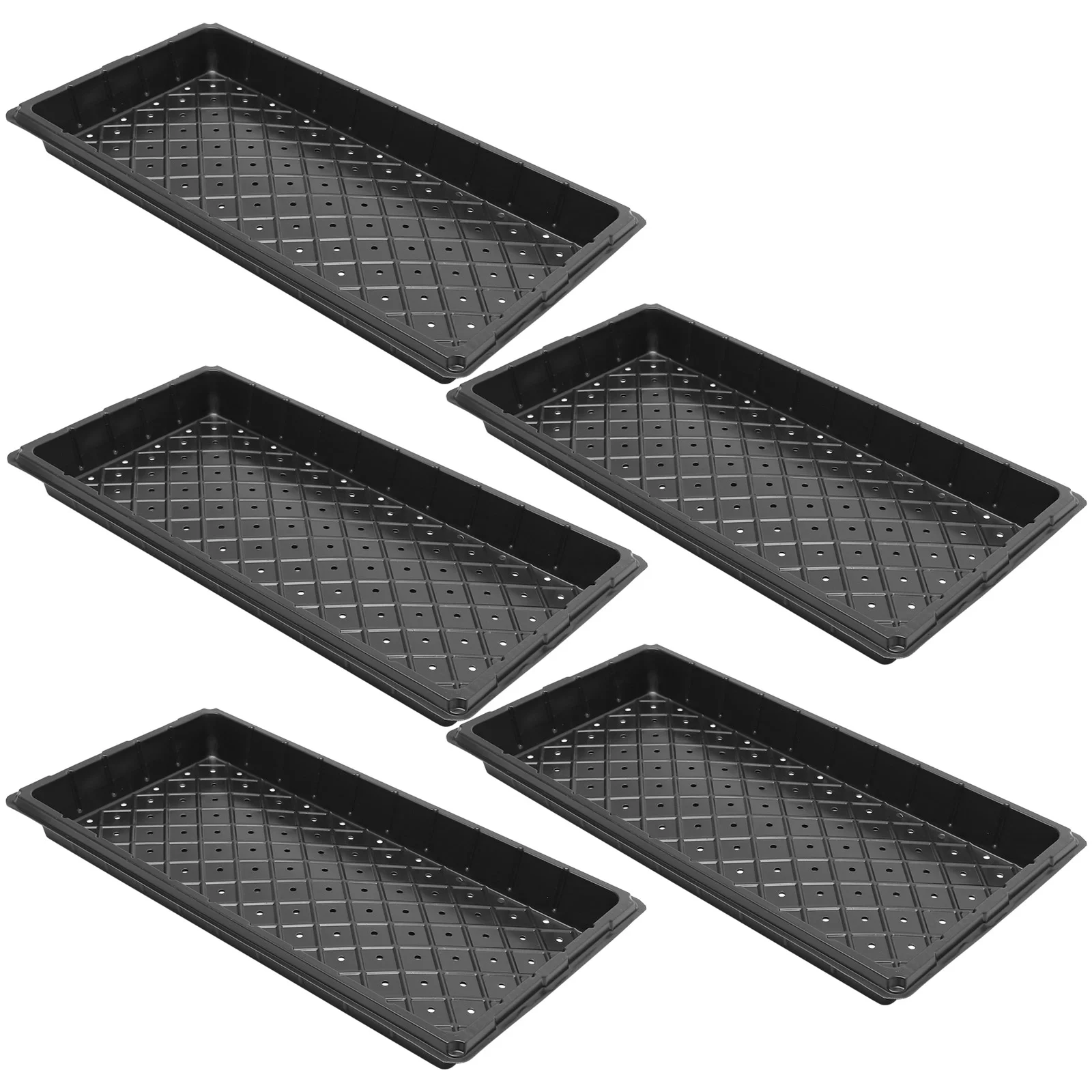 5 Pcs Seedling Tray Nursery with Hole Plant Propagation Accessories Agriculture 1020 Trays Holes Plastic Starting
5 Pcs Seedling Tray Nursery with Hole Plant Propagation Accessories Agriculture 1020 Trays Holes Plastic Starting