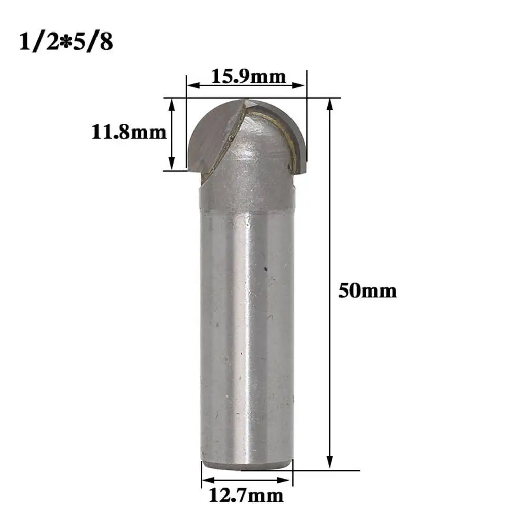 4pcs 1 2 12 7mm Shank Round Bottom Woodworking Cutter Set Milling Cutter Router Bit Wood Cutting Tool
4pcs 1 2 12 7mm Shank Round Bottom Woodworking Cutter Set Milling Cutter Router Bit Wood Cutting Tool