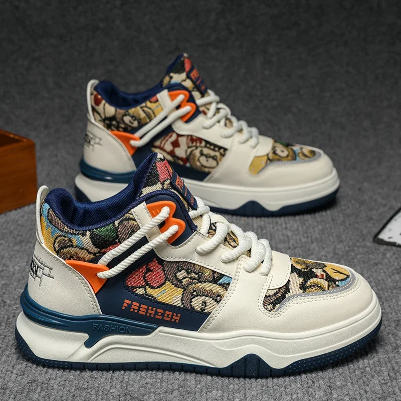 Men 2024 Sneakers Stylish Versatile Comfortable Casual Shoes Lightweight Breathable Multicolor Platform Skateboard
Men 2024 Sneakers Stylish Versatile Comfortable Casual Shoes Lightweight Breathable Multicolor Platform Skateboard
