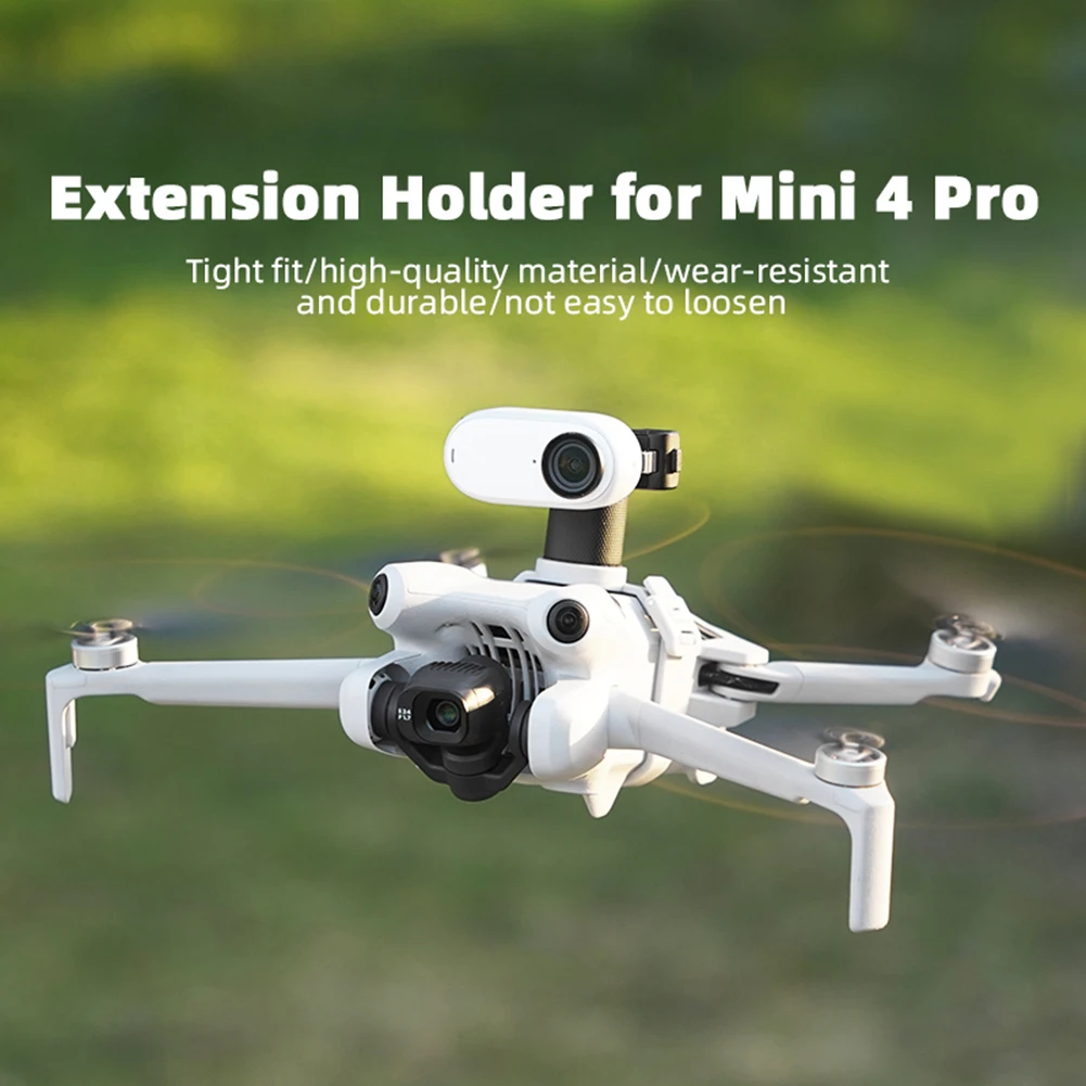 Panoramic Camera Mount ABS Top Extension Camera Mount Adapter Part for DJI Mini 4 Pro Drone Accessories
Panoramic Camera Mount ABS Top Extension Camera Mount Adapter Part for DJI Mini 4 Pro Drone Accessories