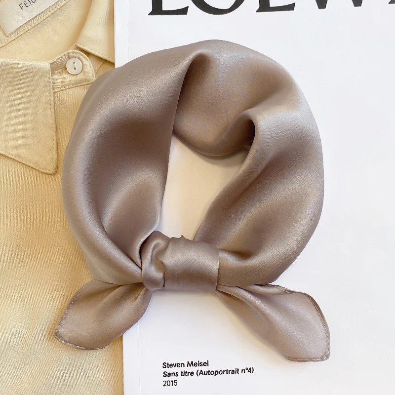 Fashion 100% Real Silk Scarf Women Shawls Wraps for Ladies Neckerchief Foulard Scarves Pashmina Female Shawl Hijab Bandana 2024 17 Se332e1f56d674c52a225131dd6decaa30