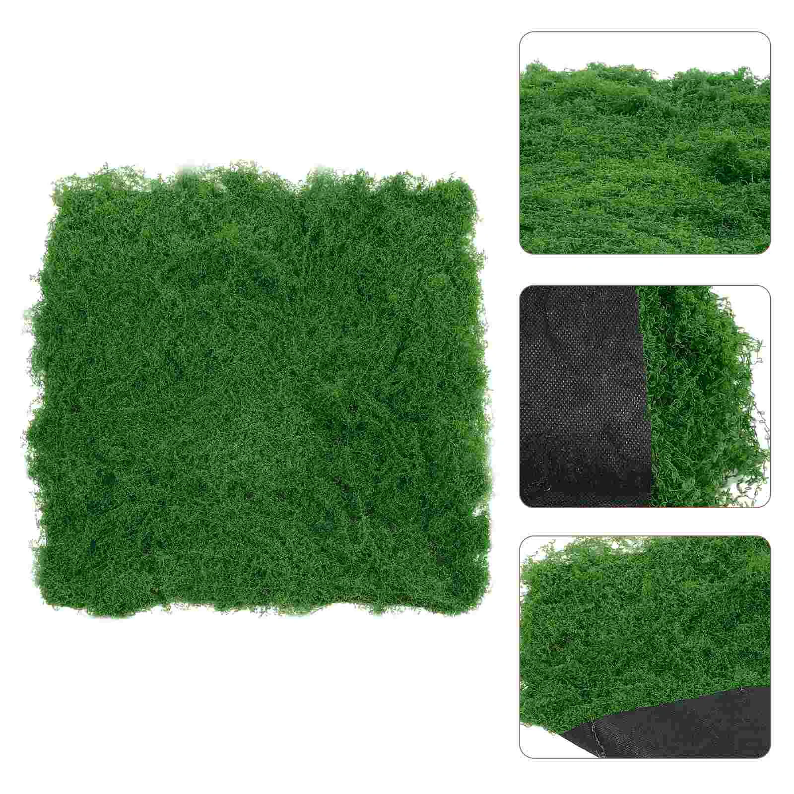 

Artificial Fake Moss Turf Grass Decorative Rugs Realistic Micro Landscape Layout Prop Accessory