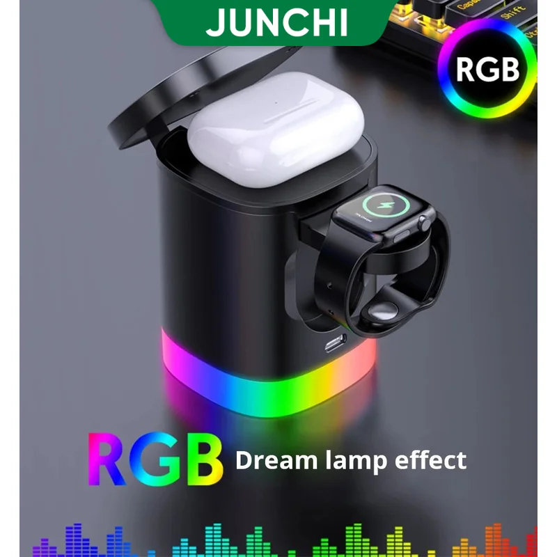 Беспроводное зарядное устройство 3 в 1 QI для iPhone 15 14 13 12 Pro Max, зарядное устройство magcafe, зарядная станция для Apple Watch 8 7 6 5 Airpods Pro 2
Беспроводное зарядное устройство 3 в 1 QI для iPhone 15 14 13 12 Pro Max, зарядное устройство magcafe, зарядная станция для Apple Watch 8 7 6 5 Airpods Pro 2