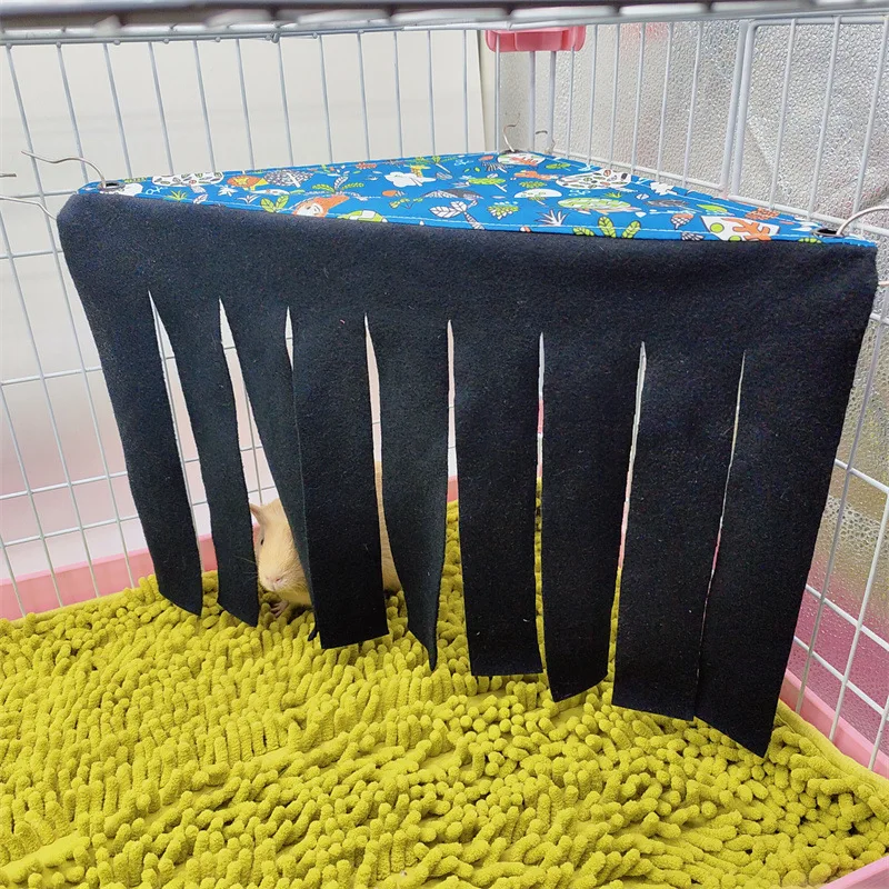 Guinea Pig Hammock Pet Hideout Cage Accessories Hamster Tent Nest Bed Corner Tassel Shelter for Chinchilla Hedgehog Squirrel Guinea Pig Hammock Pet Hideout Cage Accessories Hamster Tent Nest Bed Corner Tassel Shelter for Chinchilla Hedgehog Squirrel