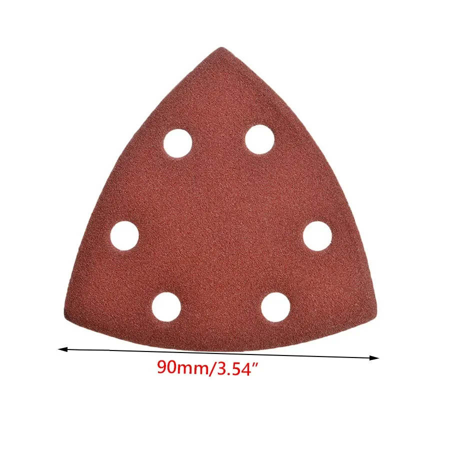 20pcs Triangular Sanding Disc Sandpaper 90mm 6 Hole Sander Hook & Loop Sandpaper Abrasive Tools For Sanding Abrasive Tools
20pcs Triangular Sanding Disc Sandpaper 90mm 6 Hole Sander Hook & Loop Sandpaper Abrasive Tools For Sanding Abrasive Tools