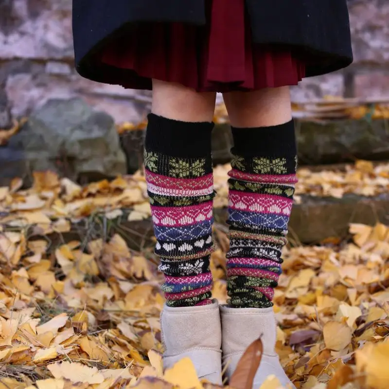 Wholesale Spring, Autumn and Winter Women's over-the- Leggings Wool New College Ethnic Style Knee-High Socks Stocking
Wholesale Spring, Autumn and Winter Women's over-the- Leggings Wool New College Ethnic Style Knee-High Socks Stocking