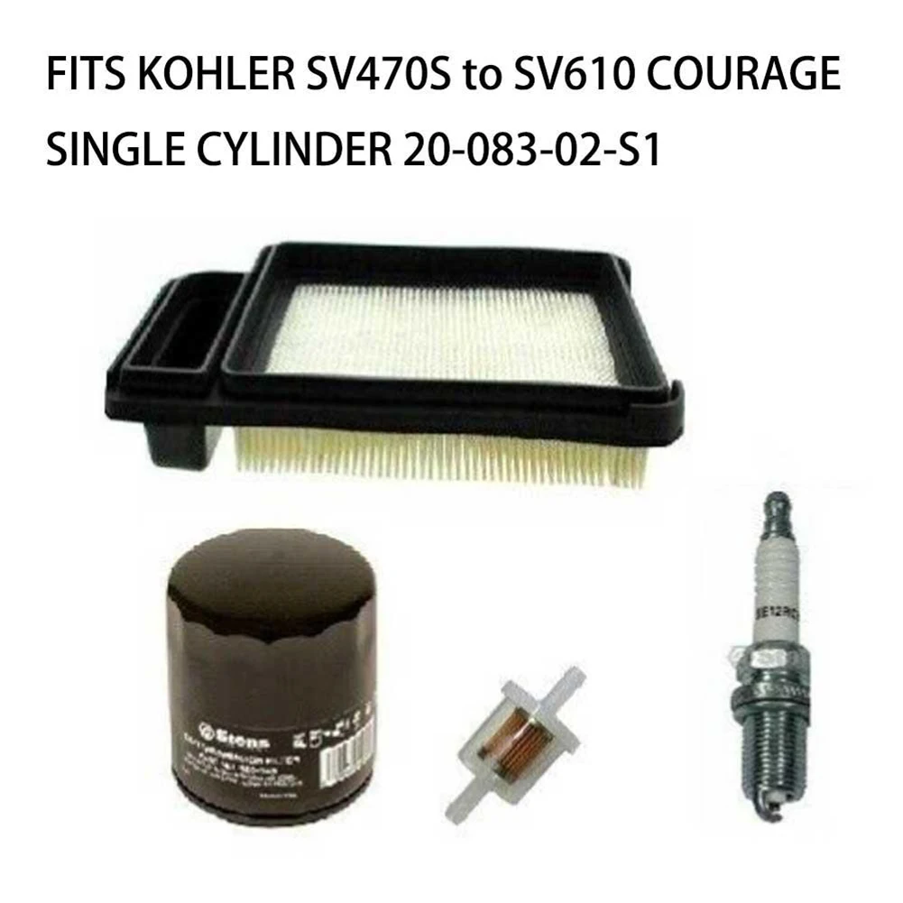SERVICE KIT FITS KOHLER SV470S To SV610 COURAGE SINGLE CYLINDER 20-083-02-S1 SERVICE KIT FOR KOHLER COURAGE MOTORS
SERVICE KIT FITS KOHLER SV470S To SV610 COURAGE SINGLE CYLINDER 20-083-02-S1 SERVICE KIT FOR KOHLER COURAGE MOTORS
