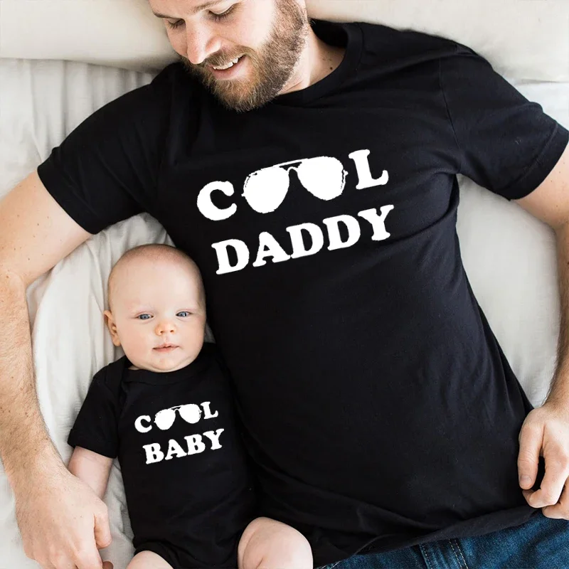 

Dad and Baby Matching Shirts Father Son Tee Daddy and Me Outfits Funny Dad Baby Gift Matching Family Outfits m