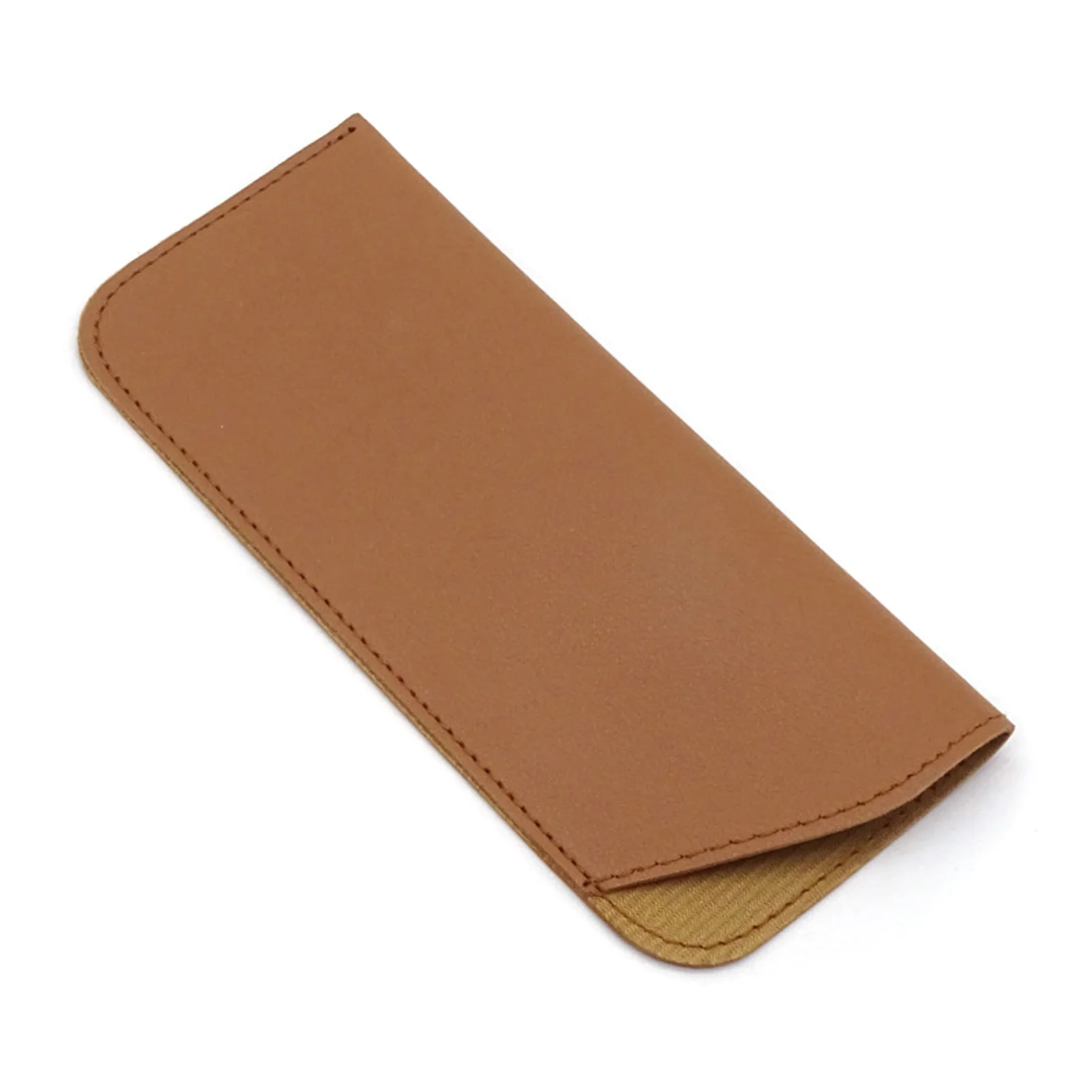 

Soft Leather Sunglasses Case Minimalist Lightweight Anti-Scratch Eyeglass Case for Men Women Daily Commute Travel