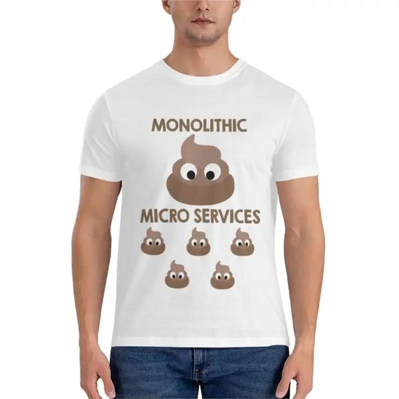 Классическая футболка Monolith vs Microservices с забавным дизайном разработчика, футболка с коротким рукавом, черные футболки для мужчин
Классическая футболка Monolith vs Microservices с забавным дизайном разработчика, футболка с коротким рукавом, черные футболки для мужчин