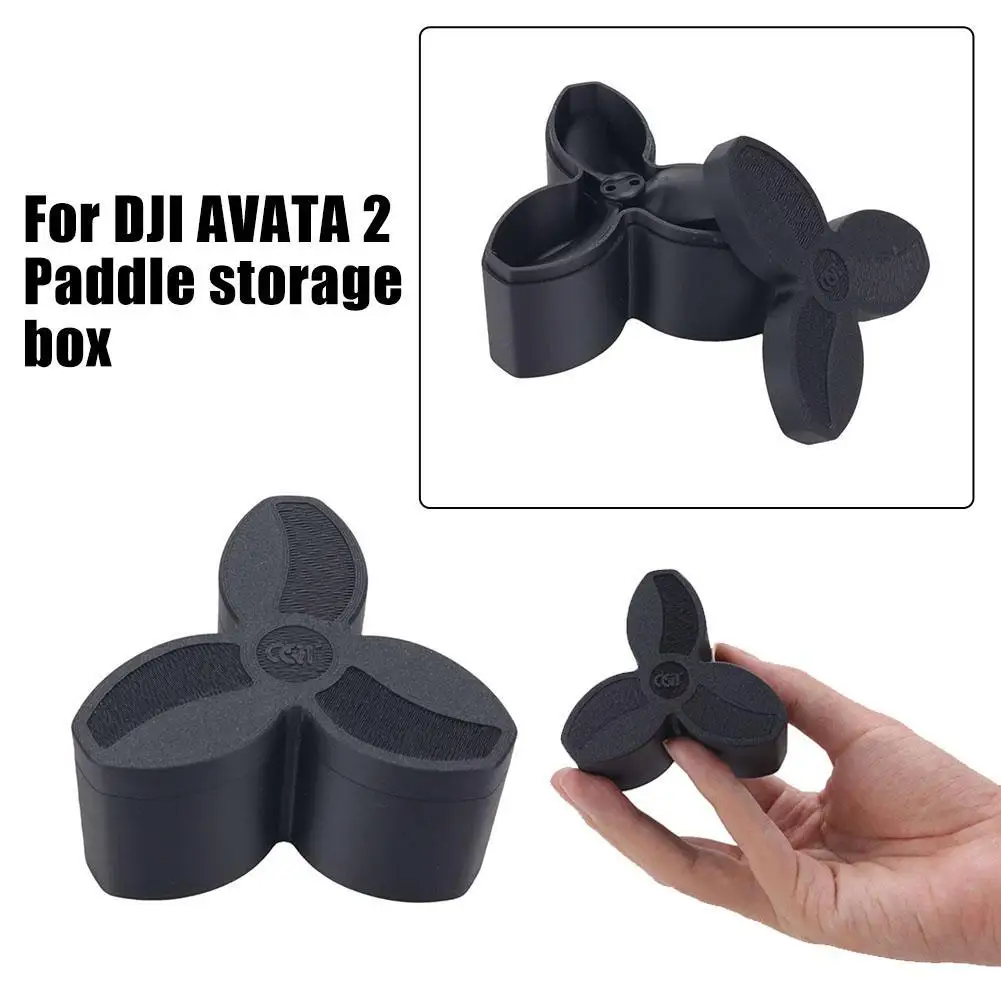 

Black Paddle Anti-fall Bag For DJI Avata 2 Storage Box Traverser Propeller Wing Protection For DJI Avata 2 Drone Accessories