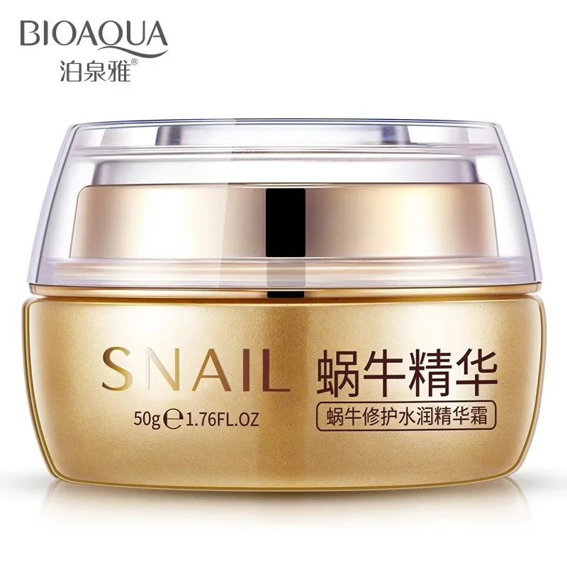 Bioaqua Snail Hydrating Essence Creams Whitening and Brightening Anti-aging Shrink Pores Oil Control Facial Care
Bioaqua Snail Hydrating Essence Creams Whitening and Brightening Anti-aging Shrink Pores Oil Control Facial Care