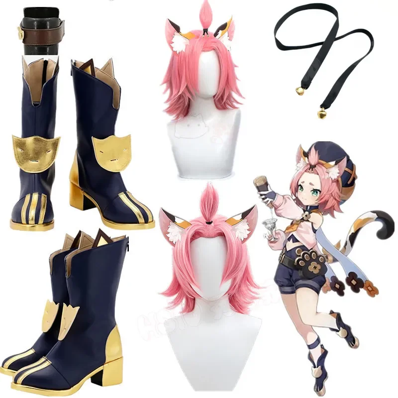 Genshin Impact Diona Game Cosplay Shoes Boots Halloween Costume Props women Anime Carnival Customized Role Play Prop Boots
Genshin Impact Diona Game Cosplay Shoes Boots Halloween Costume Props women Anime Carnival Customized Role Play Prop Boots