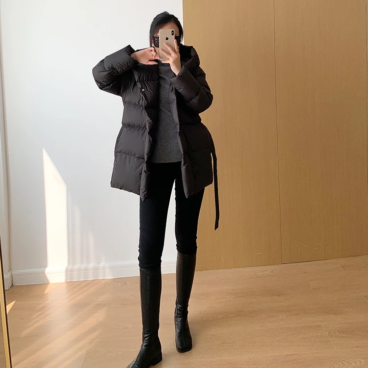 Winter Women's Down Jackets Ultra Light Warm Casual Coat Female Puffer Jacket With Belt Plus Size Hooded Short Parka 23 Mallzona Se33d487c4c5a42b8adc8b9acbece65ebU Winter Women's Down Jackets Ultra Light Warm Casual Coat Female Puffer Jacket With Belt Plus Size Hooded Short Parka Mallzona