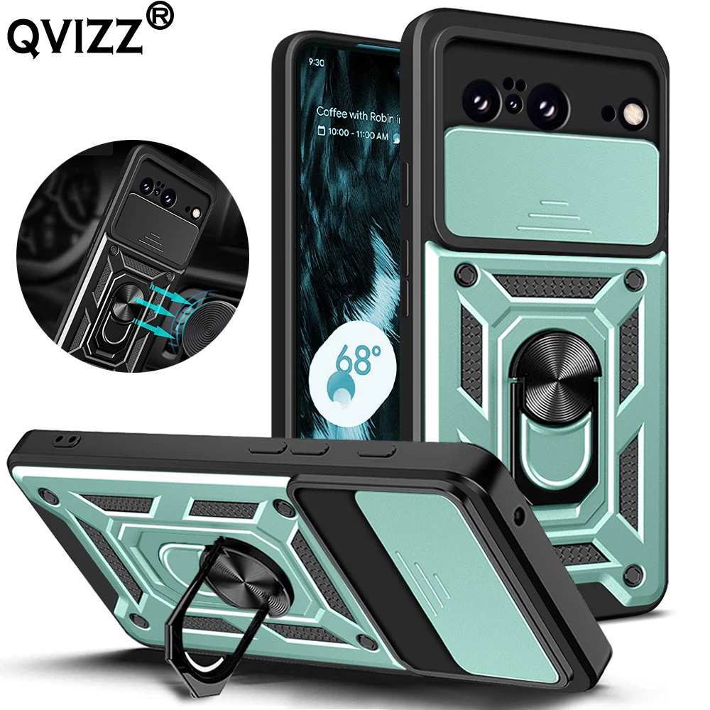 Slide Camera Lens Case for Google Pixel 8 Pro Car Magnetic Ring Holder Soft Edges Armor Shockproof Phone Cover GooglePixel8Pro
Slide Camera Lens Case for Google Pixel 8 Pro Car Magnetic Ring Holder Soft Edges Armor Shockproof Phone Cover GooglePixel8Pro