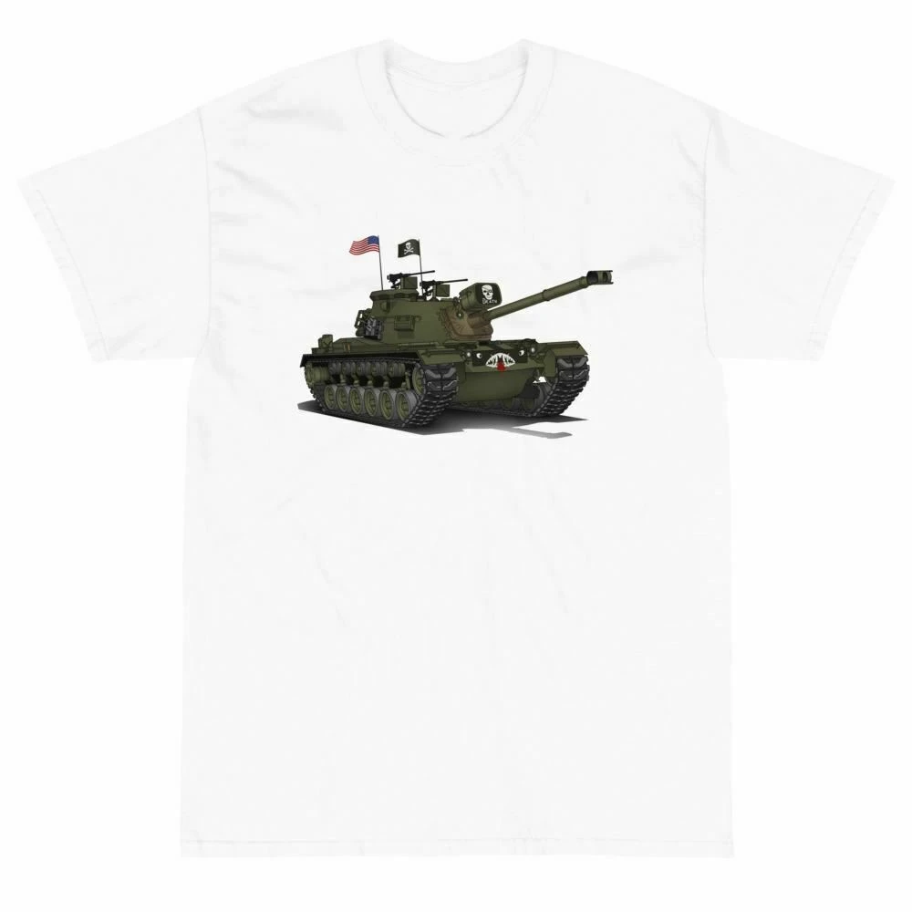 War Tank Design "The Grim Reaper" M48A3 T-Shirt Summer Cotton O-Neck Short Sleeve Mens T Shirt New S-3XL
War Tank Design "The Grim Reaper" M48A3 T-Shirt Summer Cotton O-Neck Short Sleeve Mens T Shirt New S-3XL