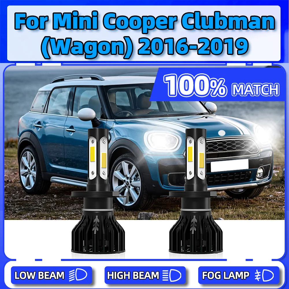 20000LM LED Headlight Bulbs 120W Canbus Car Lights 12V Turbo Auto Head Lamps For Mini Cooper Clubman Wagon 2016 2017 2018 2019
20000LM LED Headlight Bulbs 120W Canbus Car Lights 12V Turbo Auto Head Lamps For Mini Cooper Clubman Wagon 2016 2017 2018 2019