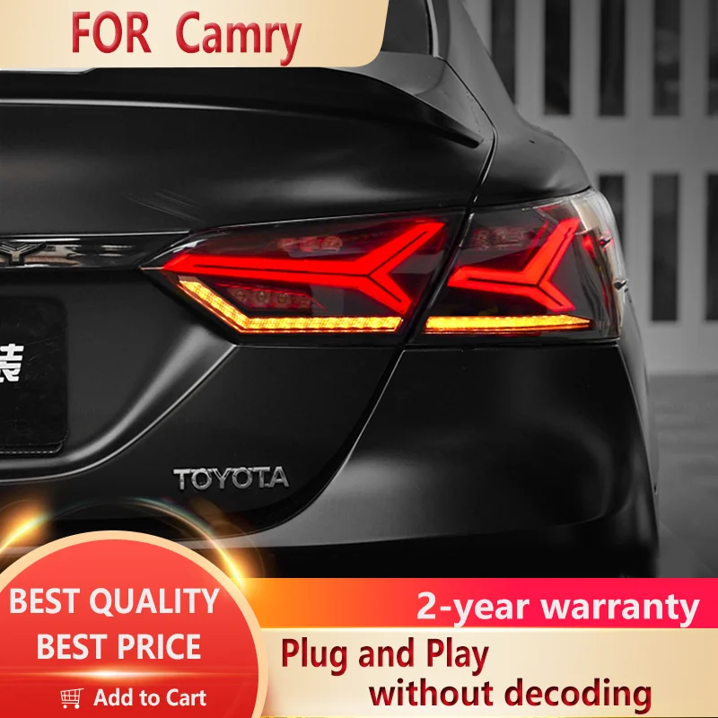 Brand New Tail Lamp For Toyota Camry Tail Lights 2018 2019 Camry XSE LED Tail Lamp LED Dynamic Signal
Brand New Tail Lamp For Toyota Camry Tail Lights 2018 2019 Camry XSE LED Tail Lamp LED Dynamic Signal