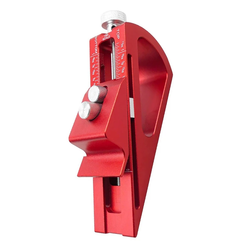 1 PCS Block Integrated Woodworking Height Gauge Red Adjustable For Measurement 1/646Inch Up To 1-1/16Inch Range
1 PCS Block Integrated Woodworking Height Gauge Red Adjustable For Measurement 1/646Inch Up To 1-1/16Inch Range