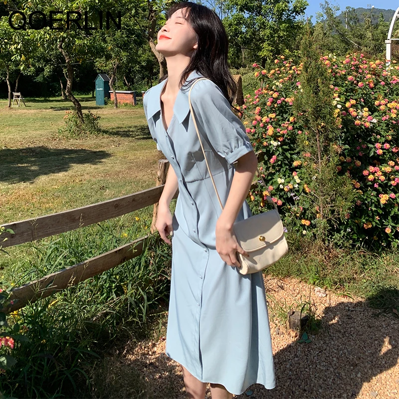 QOERLIN Sashes Summer Dress Women 2022 New Short Sleeve Shirt Dresses Female V-Neck Elegant Midi Dress Big Size Prom Dress L-5XL
QOERLIN Sashes Summer Dress Women 2022 New Short Sleeve Shirt Dresses Female V-Neck Elegant Midi Dress Big Size Prom Dress L-5XL
