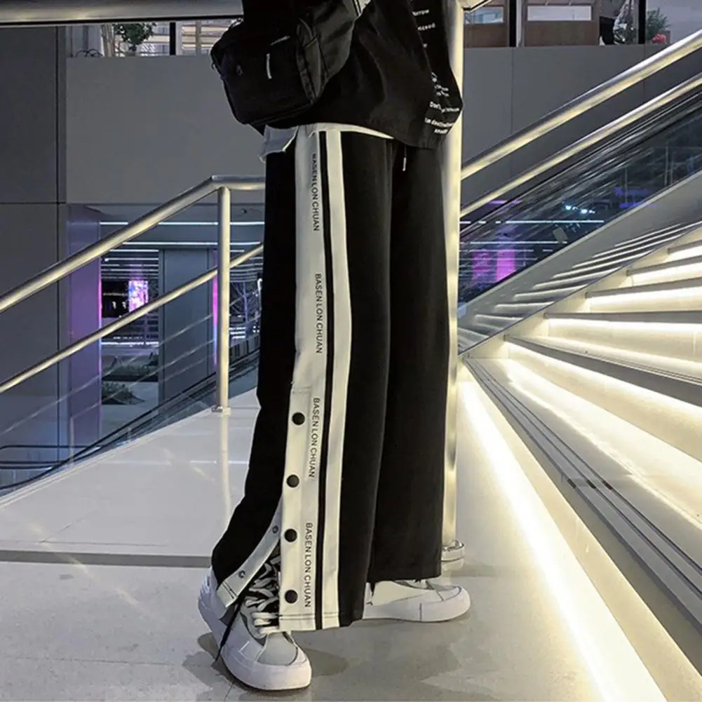 Summer Trousers Chic Straight Side Split Color Matching Men Trousers Men Garment Men Sweatpants Men Trousers
Summer Trousers Chic Straight Side Split Color Matching Men Trousers Men Garment Men Sweatpants Men Trousers