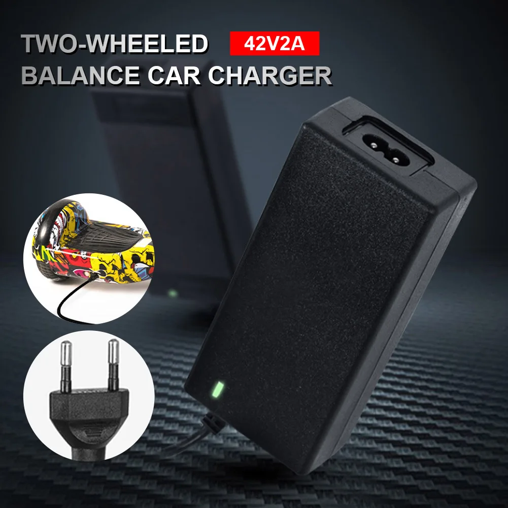 Battery Charger 42V 2A Lithium Battery Power Adapter Charger EU Plug 3Pin for Electric Scooter Hoverboard Balanced Wheel Scooter
Battery Charger 42V 2A Lithium Battery Power Adapter Charger EU Plug 3Pin for Electric Scooter Hoverboard Balanced Wheel Scooter