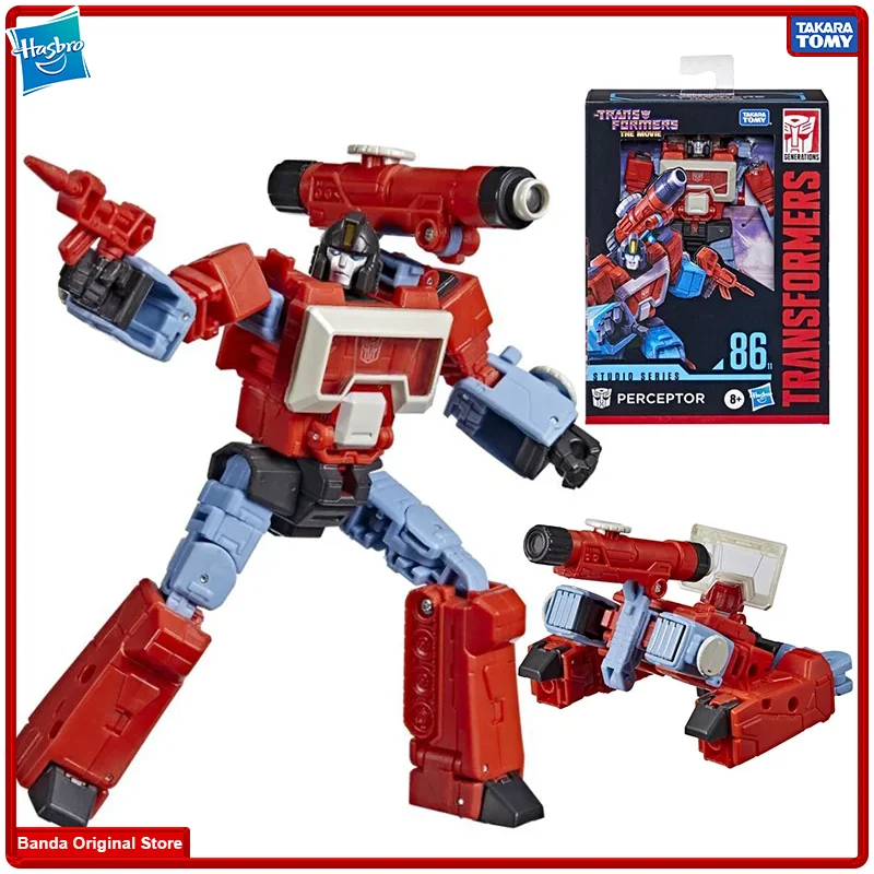 

100% In Stock Original Hasbro Takara Tomy Transformers The Movie SS86 -11 Deluxe Perceptor Autobot Model Toy Anime Action Figure