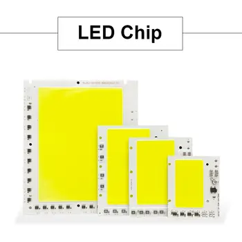 LED COB 램프 비드 180W 150W 100W 80W AC 220V IP65 스마트 IC, 드라이버 필요 없음, DIY 투광 조명, LED 전구 스포트라이트, 야외 칩 램프