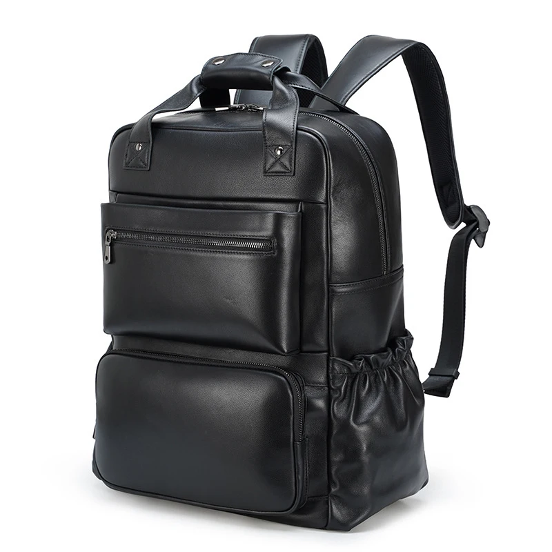 Black Large Soft Leather Backpack Mens Laptop Backpacks Original Handmade Leather Bagpack Male Female Boy Schoolbag Leather
Black Large Soft Leather Backpack Mens Laptop Backpacks Original Handmade Leather Bagpack Male Female Boy Schoolbag Leather