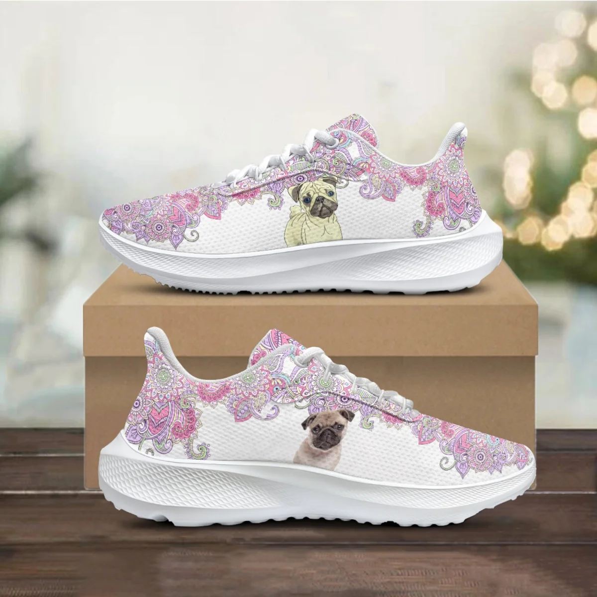 Mandala French Bulldog Designer Casual Shoes Comfortable Lightweight Student Youth Sneakers Lace-up Flats Shoes Female Footwear
Mandala French Bulldog Designer Casual Shoes Comfortable Lightweight Student Youth Sneakers Lace-up Flats Shoes Female Footwear
