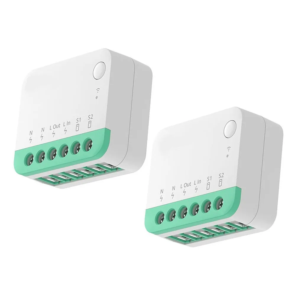 Durable Smart Home Switch Detaching Relay Voice Control White 100-240V 10A 39.5x33x16.8mm ESP32 Chip For Google
Durable Smart Home Switch Detaching Relay Voice Control White 100-240V 10A 39.5x33x16.8mm ESP32 Chip For Google