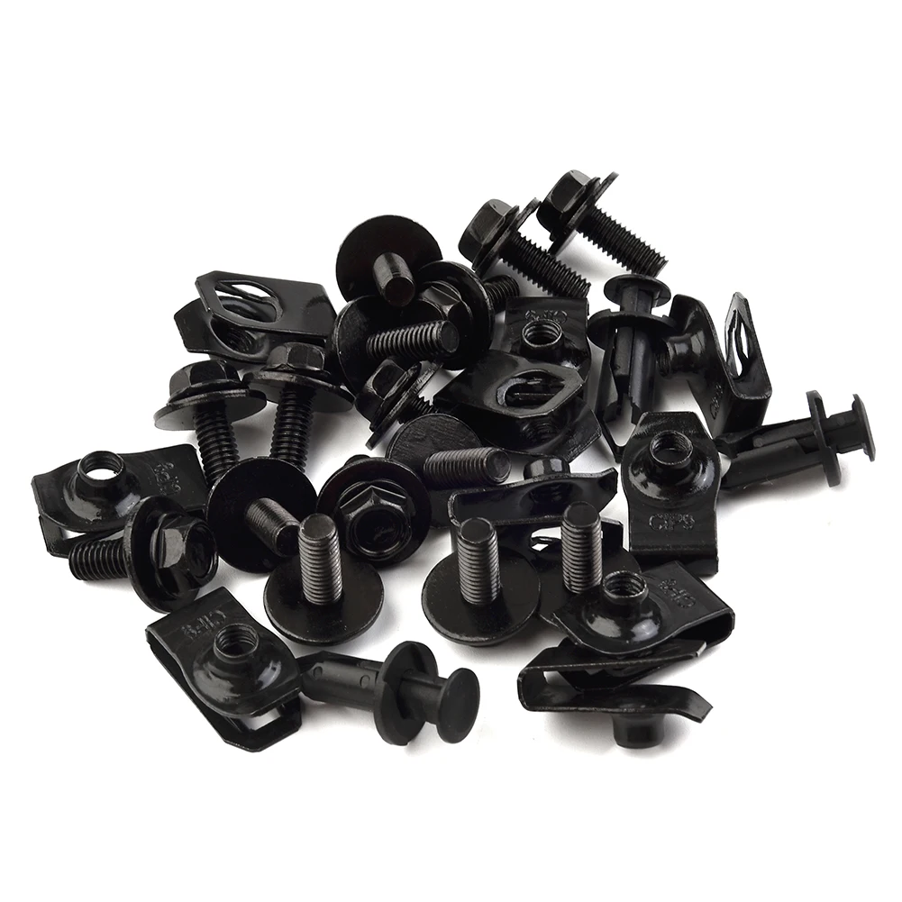 Accessories Securing Clip U-nut Clip Rivet U-Nut Splash Shield Black Hexagonal Kit Metal Nylon Screw Body Bolt
Accessories Securing Clip U-nut Clip Rivet U-Nut Splash Shield Black Hexagonal Kit Metal Nylon Screw Body Bolt