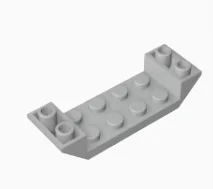 

*Slope 2 x 6 (45°) Double Inverted* 1661 20 pcs DIY enlighten block brick part No. 22889 Compatible With