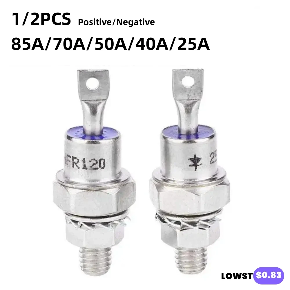 1/2 шт. 25HFR120/25HF120 4 мм выпрямители, железная база с обратным направлением, прямой выпрямитель, Диод для преобразователя, управление машинным инструментом
1/2 шт. 25HFR120/25HF120 4 мм выпрямители, железная база с обратным направлением, прямой выпрямитель, Диод для преобразователя, управление машинным инструментом