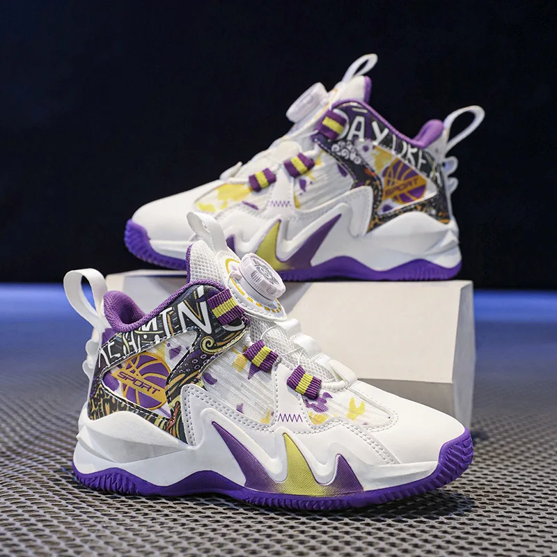 2024 Spring New Boys' Basketball Shoes for Primary and Secondary School Students
2024 Spring New Boys' Basketball Shoes for Primary and Secondary School Students