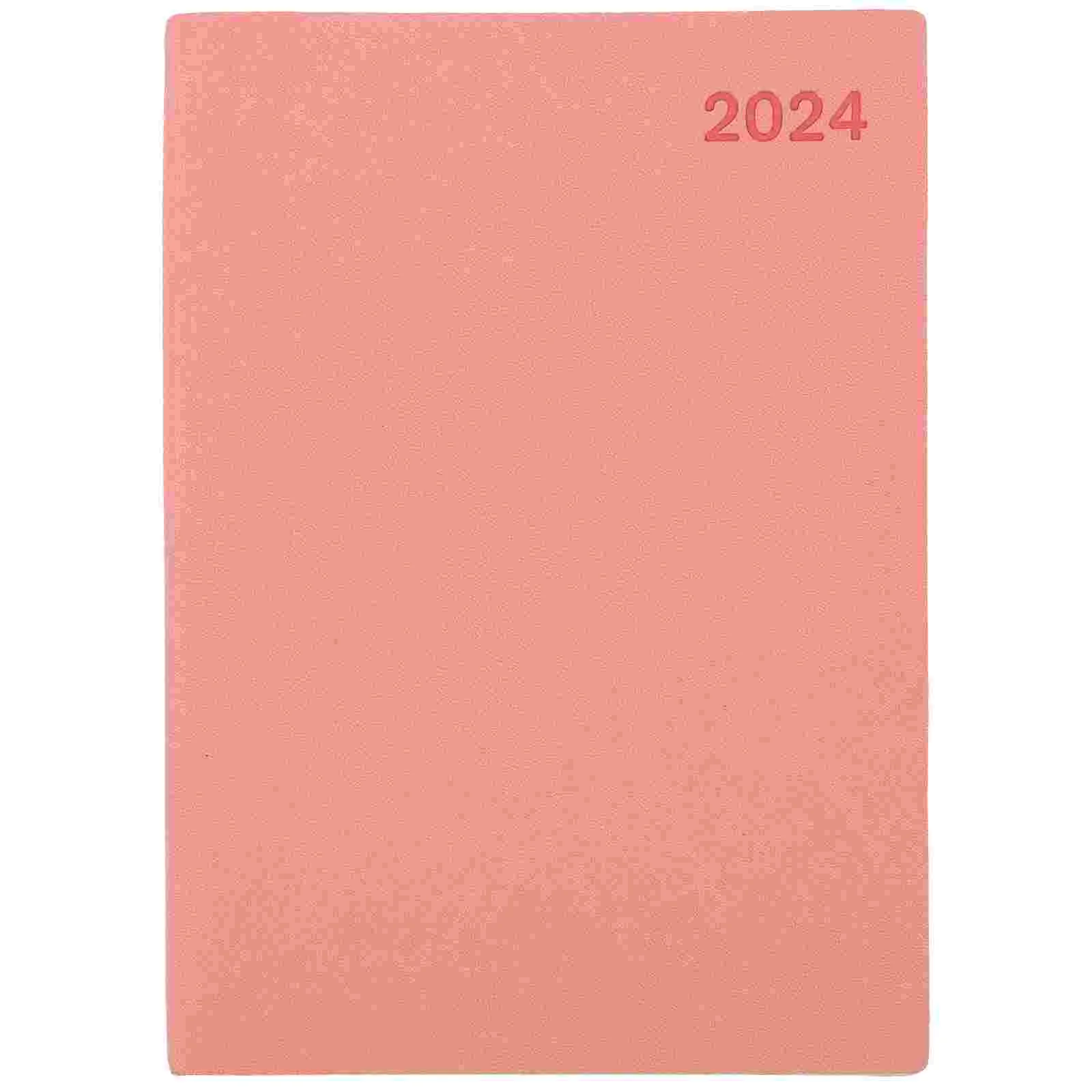 2024 Agenda Book Planner Spiral Notebooks Practical Writing Notepad Pink Delicate
2024 Agenda Book Planner Spiral Notebooks Practical Writing Notepad Pink Delicate